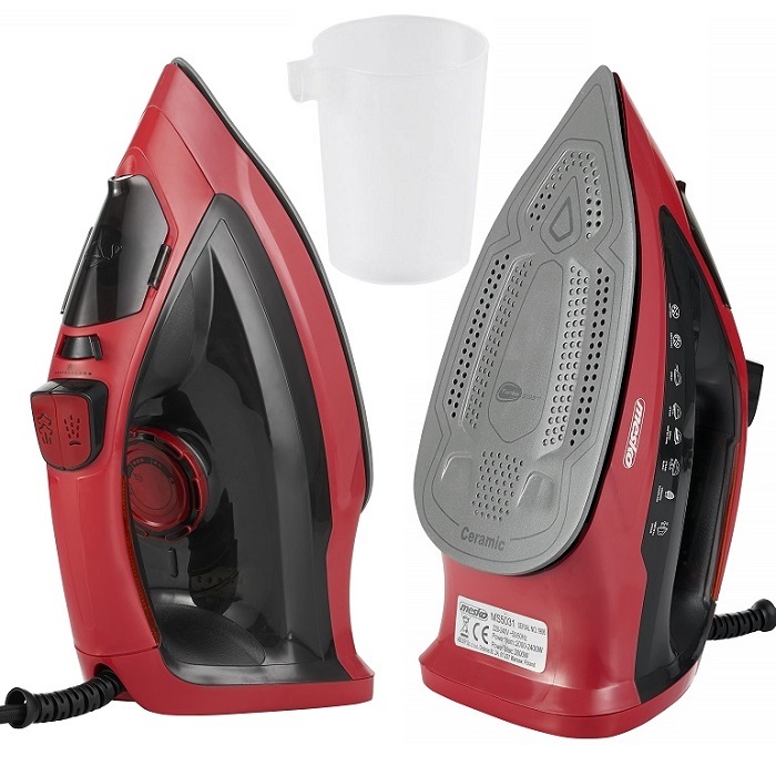 Żelazko Parowe MS 5031 3000W 5 Funkcji Ceramiczna Stopa