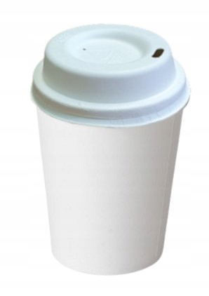 

Kubki papierowe z pokrywką 250 ml fi 80 50 szt