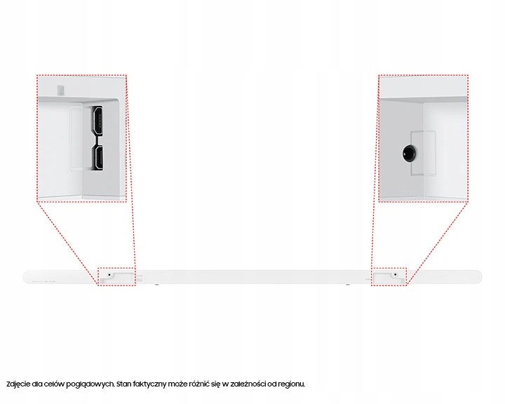 SAMSUNG Soundbar Ultra Slim biały Kod producenta 2005397