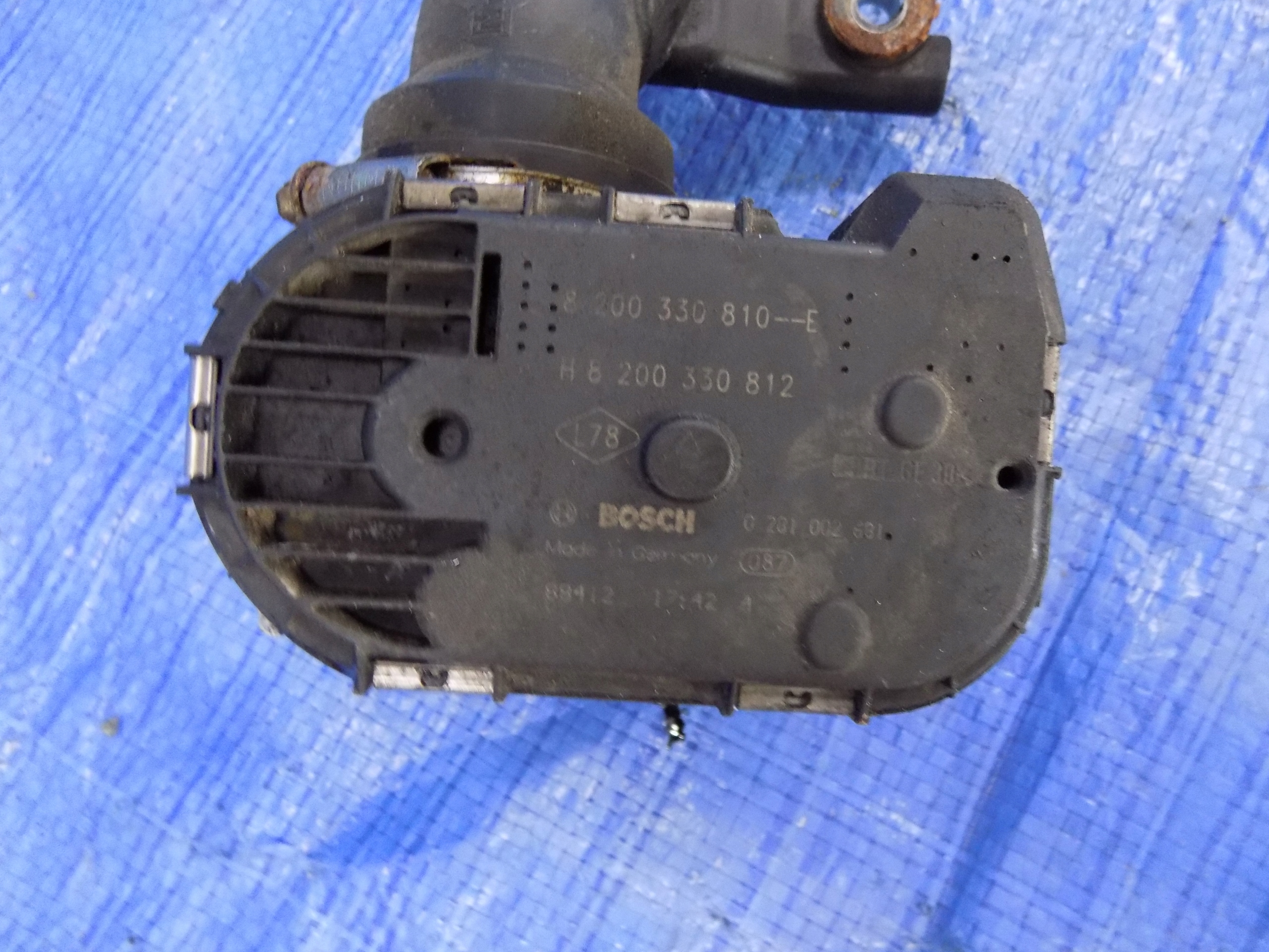Valvola a farfalla NISSAN QASHQAI J10 2,0 DCI