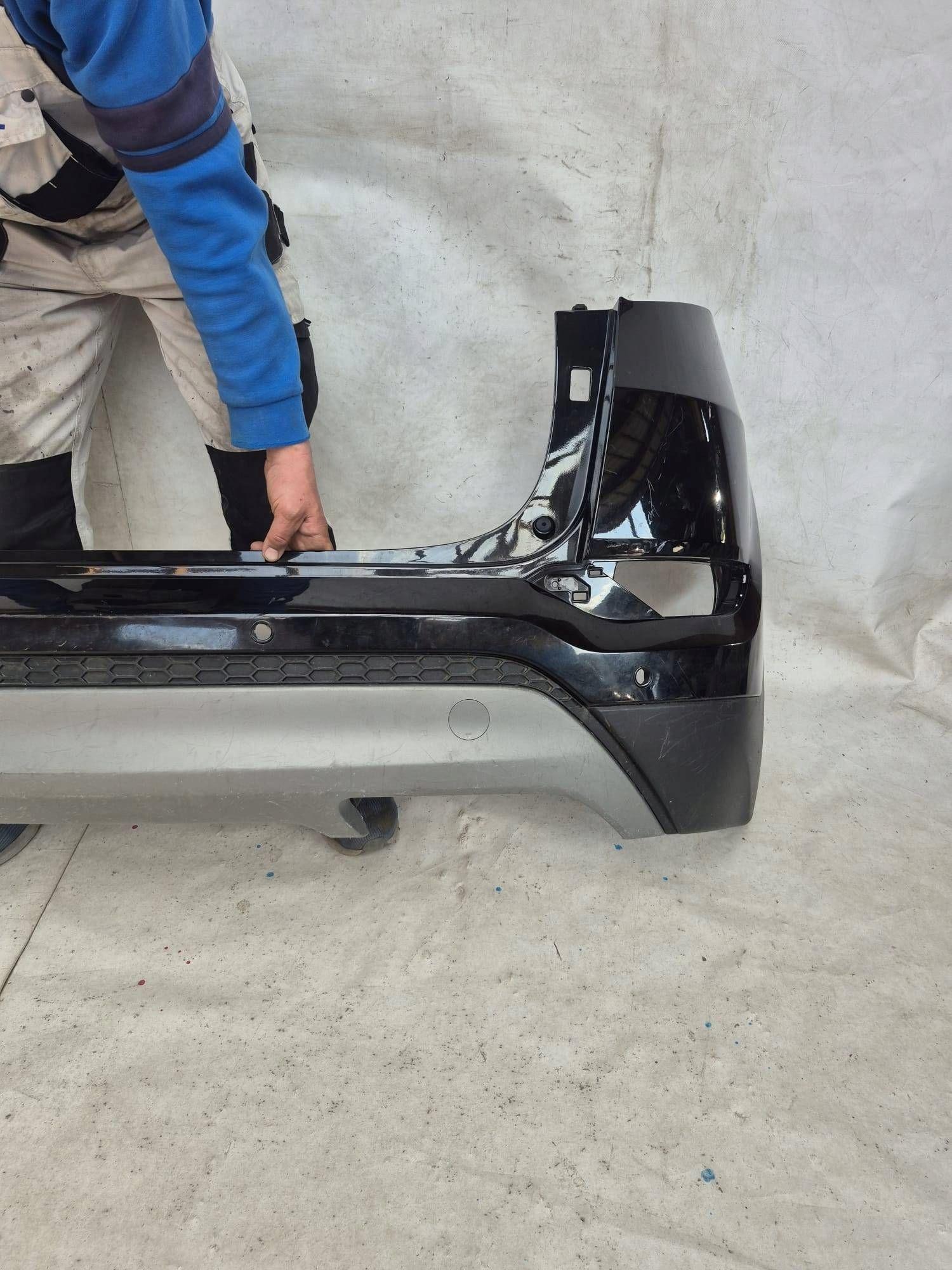 HYUNDAI TUCSON III 15- bumper rear part rear 86611-D7000 4XPDC