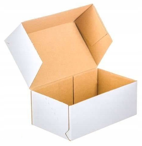 

Karton Fasonowy Biały Pudło 250X200X80 Paczkomat A