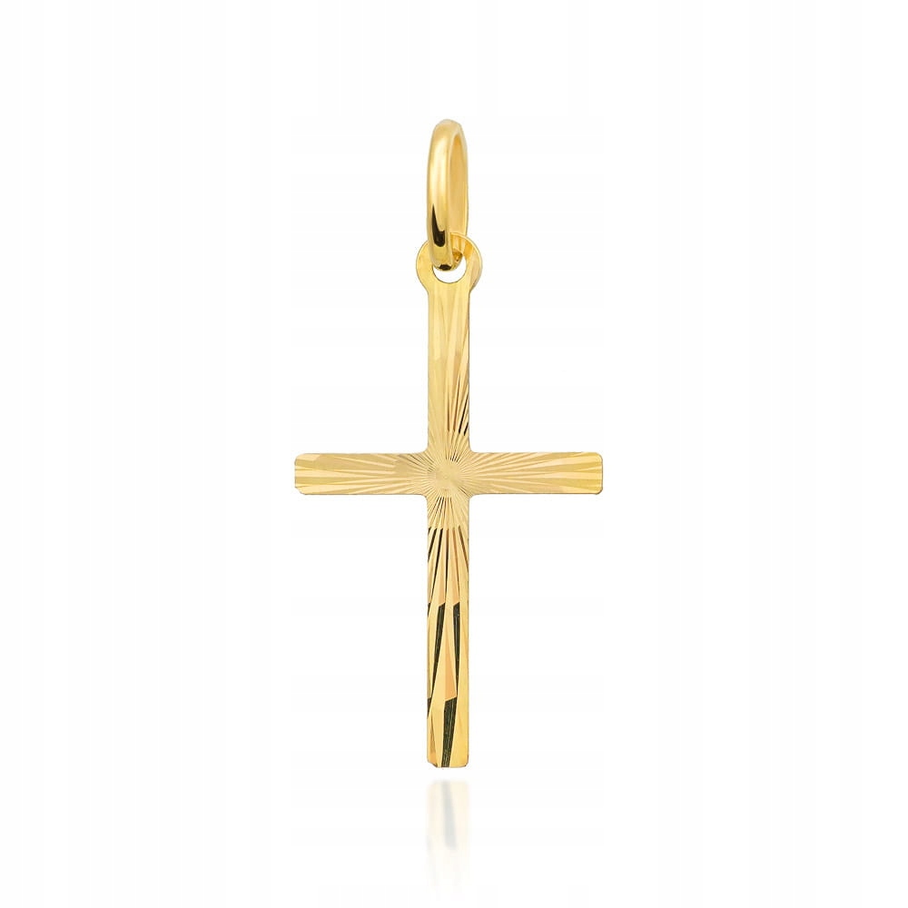 

Krzyżyk złoty 585 diamentowany
