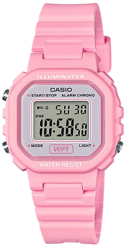 Růžové sportovní hodinky pro děti Casio LA-20WH Gwar3+3 Zibi Gravírování