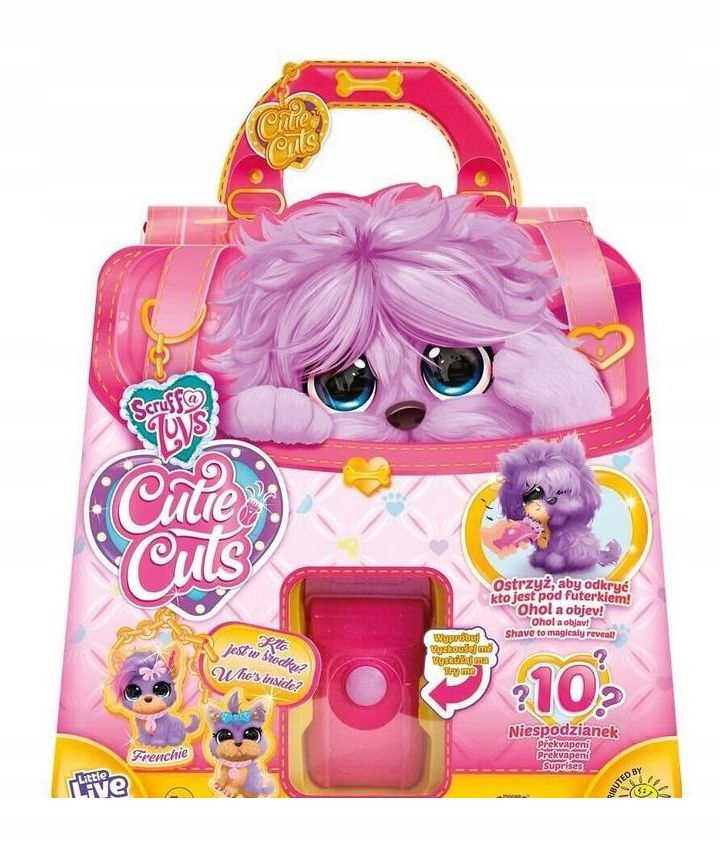 LITTLE LIVE PETS. PIESEK FIOLETOWY