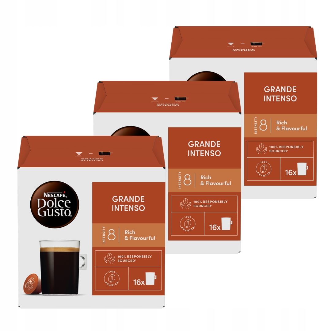 Nescafe Dolce Gusto Grande Intenso 48 sztuk 3x16