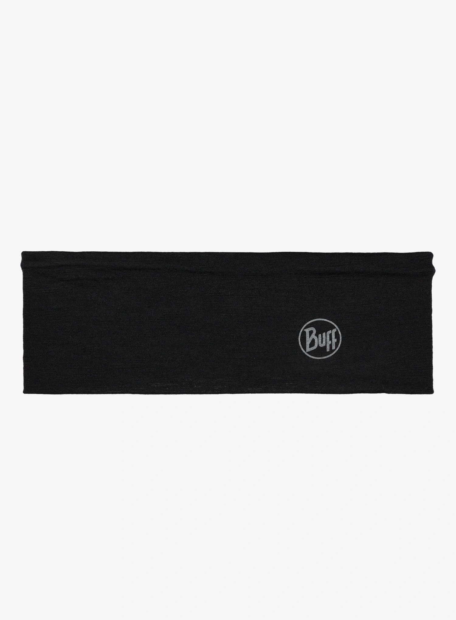 Čelenka Buff Merino Lightweight Headband pevná černá