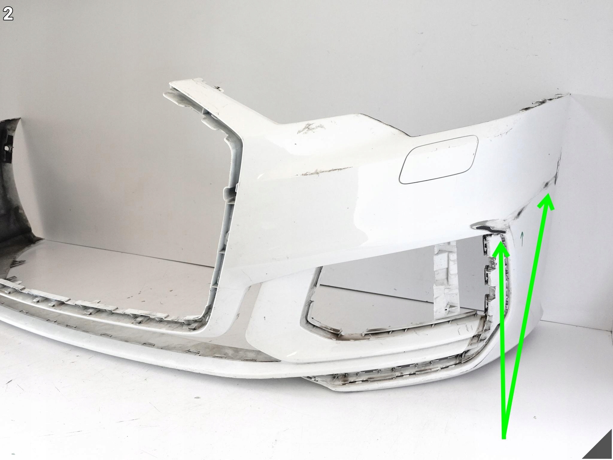 AUDI A6 S6 C8 4K0 S-LINE 18-25 LIFT bumper BUMPER front (6xPDC/washers)