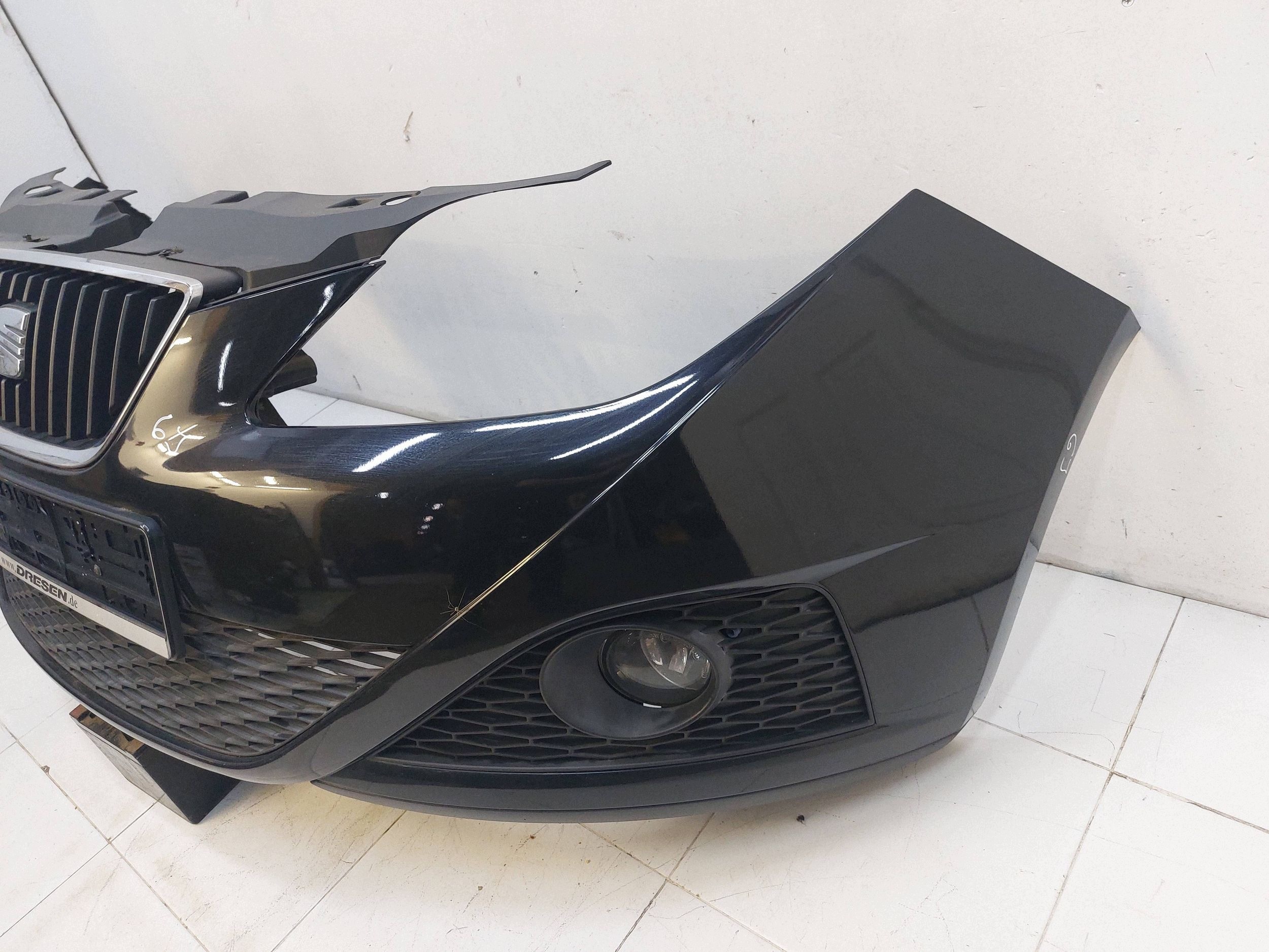 SEAT IBIZA IV 6J 09-12r bumper front colour LC9Z complete