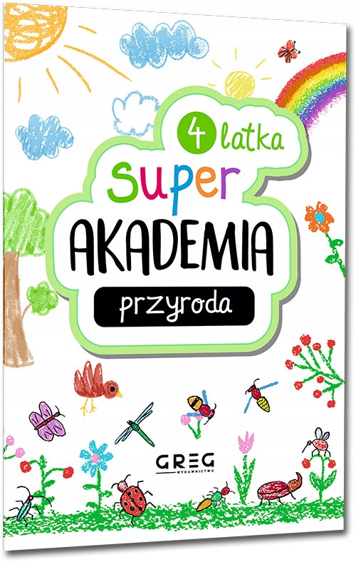 Super Akademia 4 Latka PRZYRODA Greg