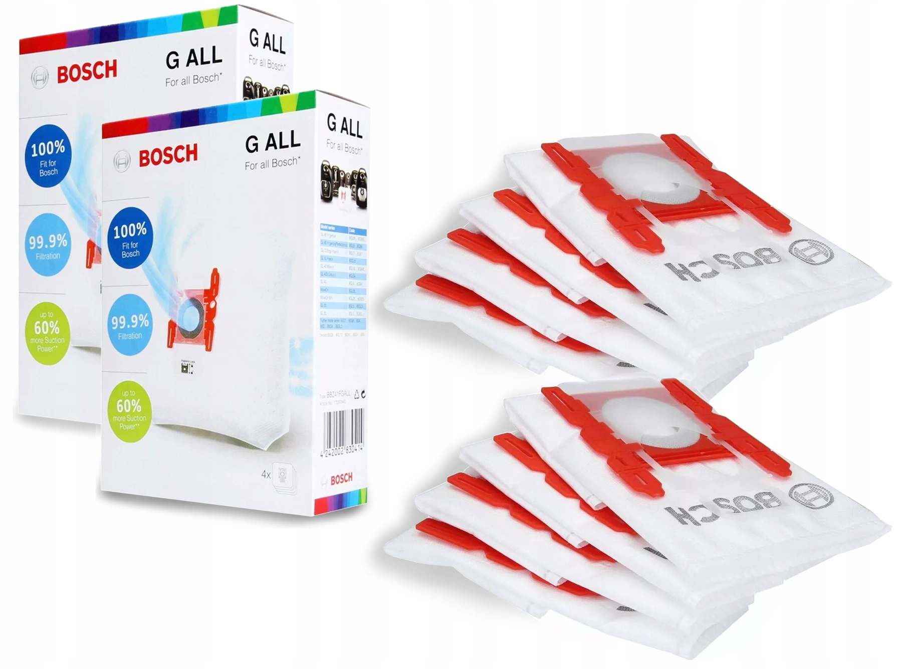 

Bosch worki BBZ41FGALL typ G All 2 komplety