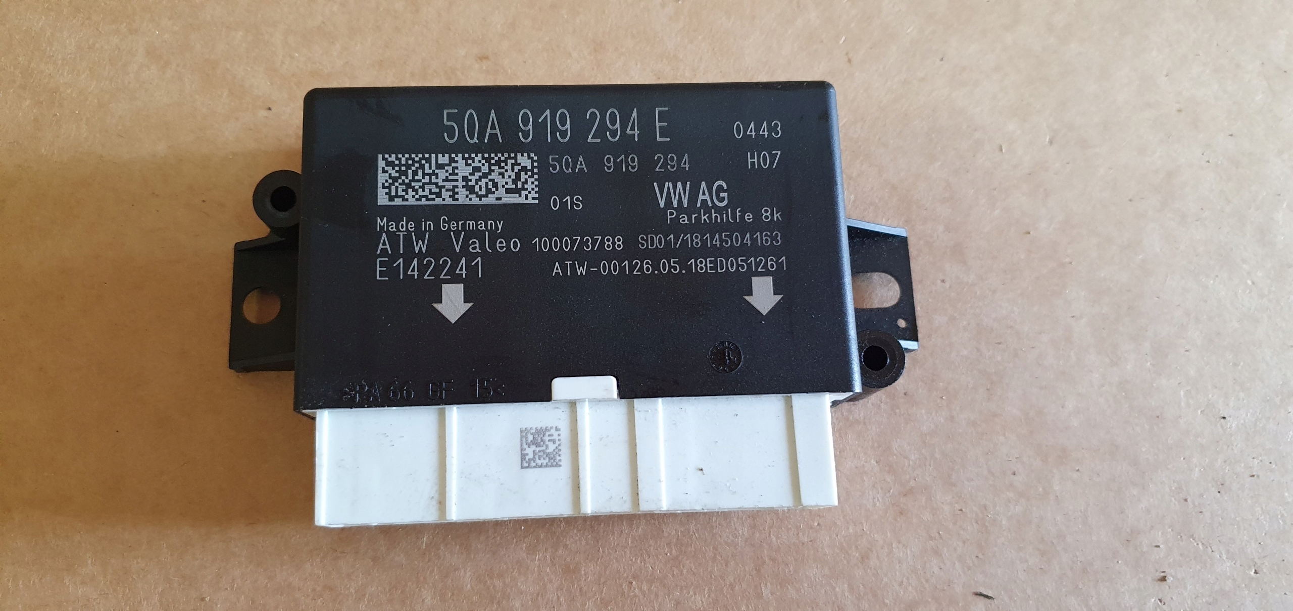 control unit module PDC VW AUDI 5QA919294E original