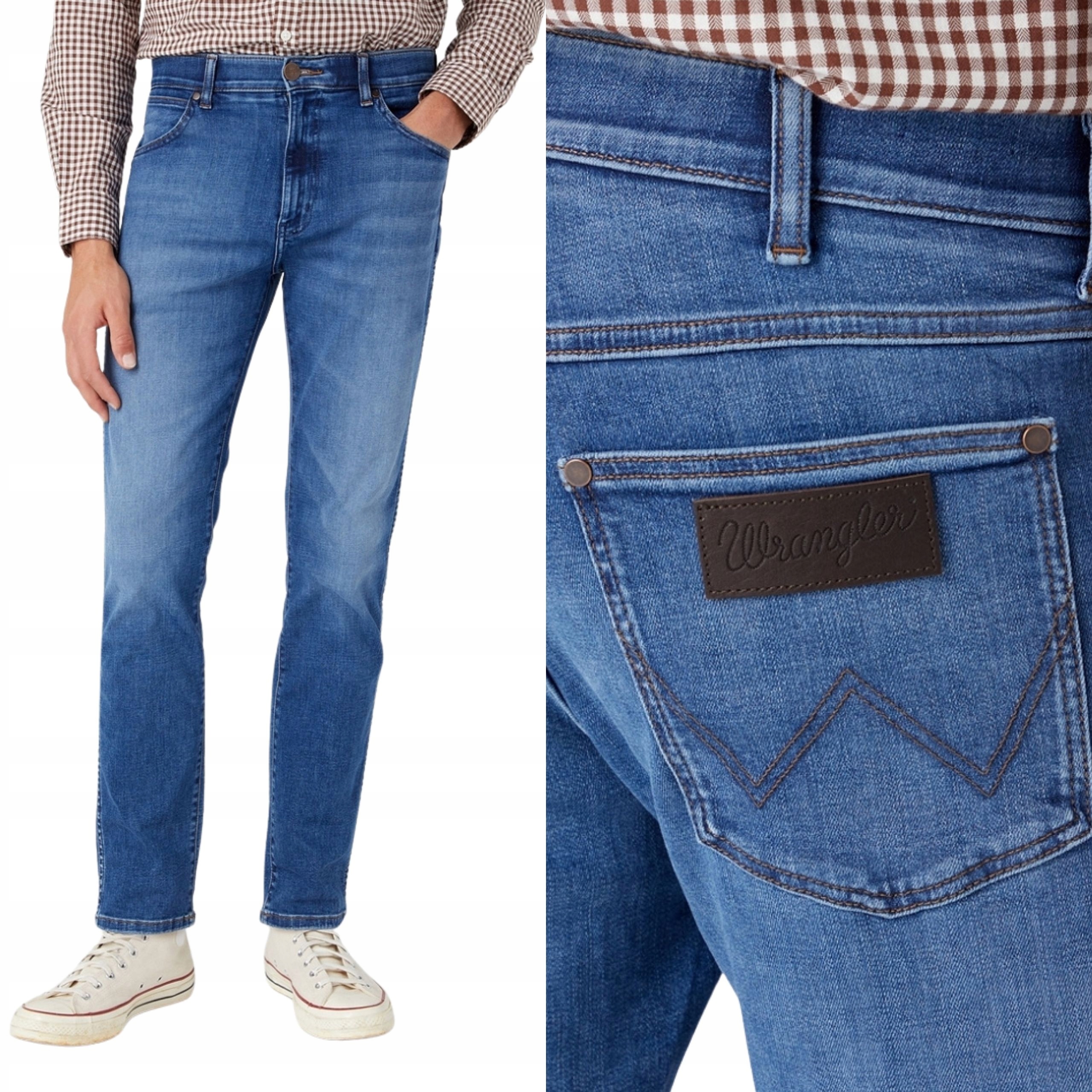 Wrangler kalhoty Tapered jeans Larston W31 L34