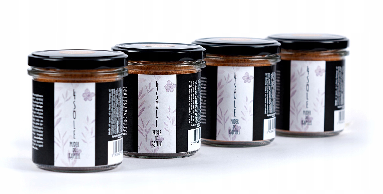 SÓL DO KĄPIELI PUDER MUSUJĄCY 4 SOLE KĄPIEL SPA Zapach Cytrusowy