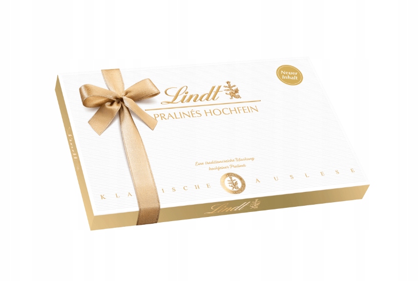 Lindt bombonierka Hochfein praliny czekoladki 200g na urodziny