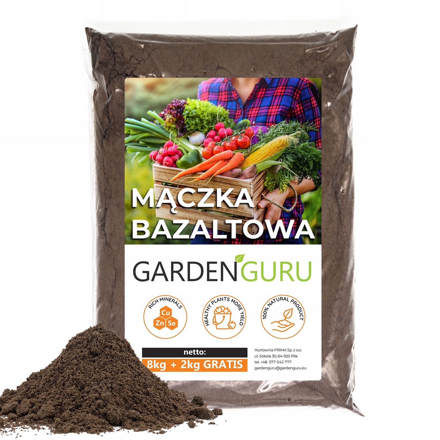 

Mączka Bazaltowa Pylista 10 Kg Pył Wulkaniczny