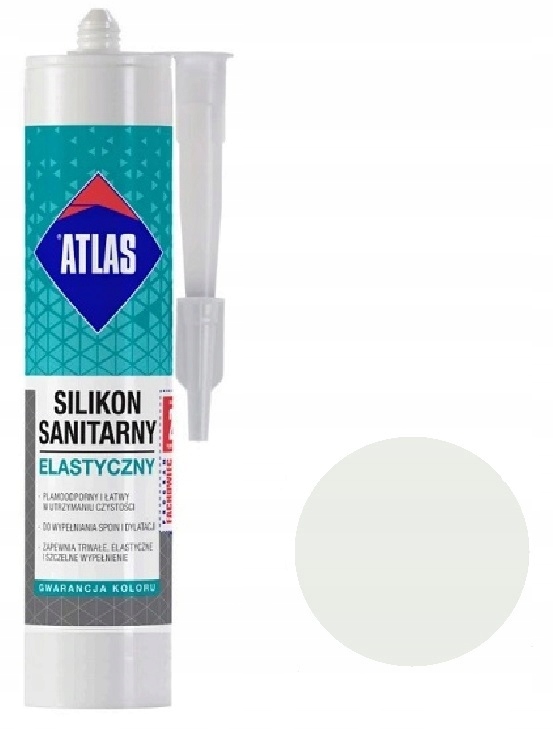

Atlas Silikon Sanitarny Elastyczny Biały 001