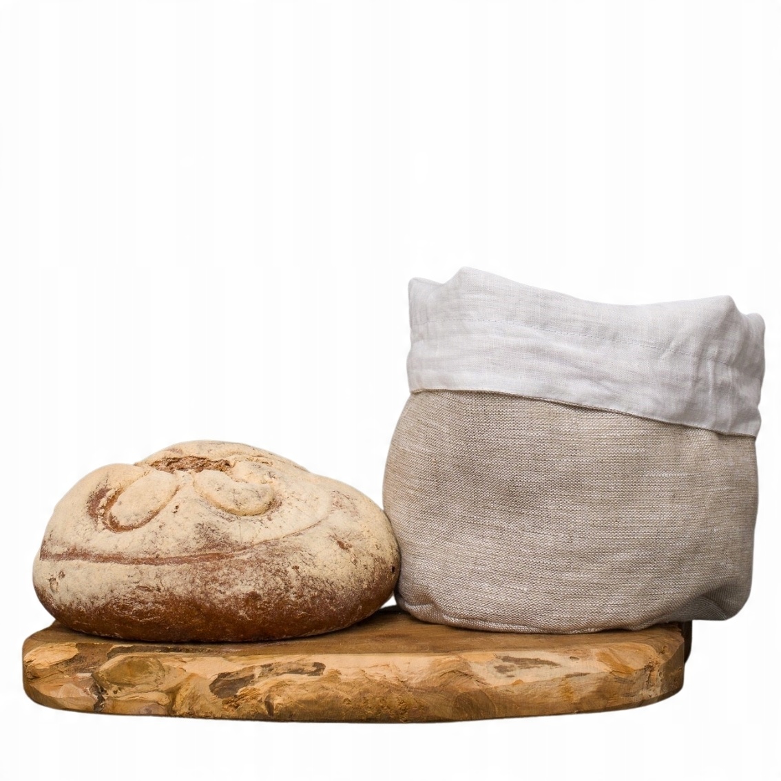 

Worek na pieczywo. Eko sakwa. Len 100% Premium