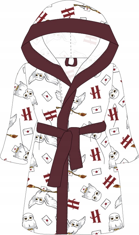 

Szlafrok Dziecięcy Harry Potter Sportowy 140/146