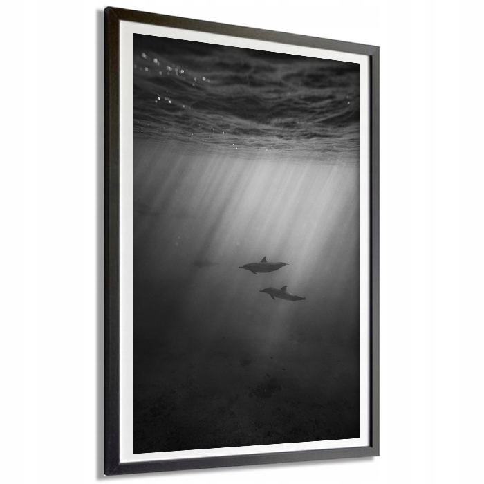

Plakat Obraz Duży 140x100cm Morskie Szarości