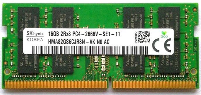

Pamięć Ram Laptop 16GB Hynix DDR4 2666 MHz
