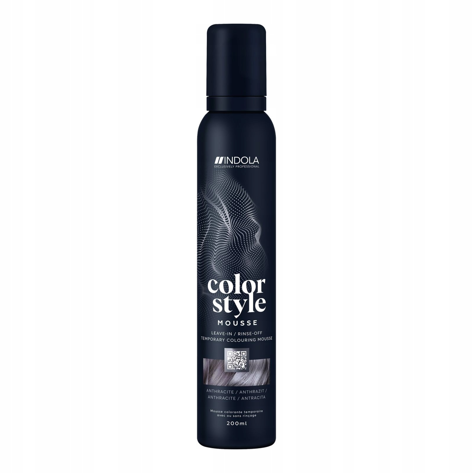 Indola Color Style Mousse 200 ML Anthracite