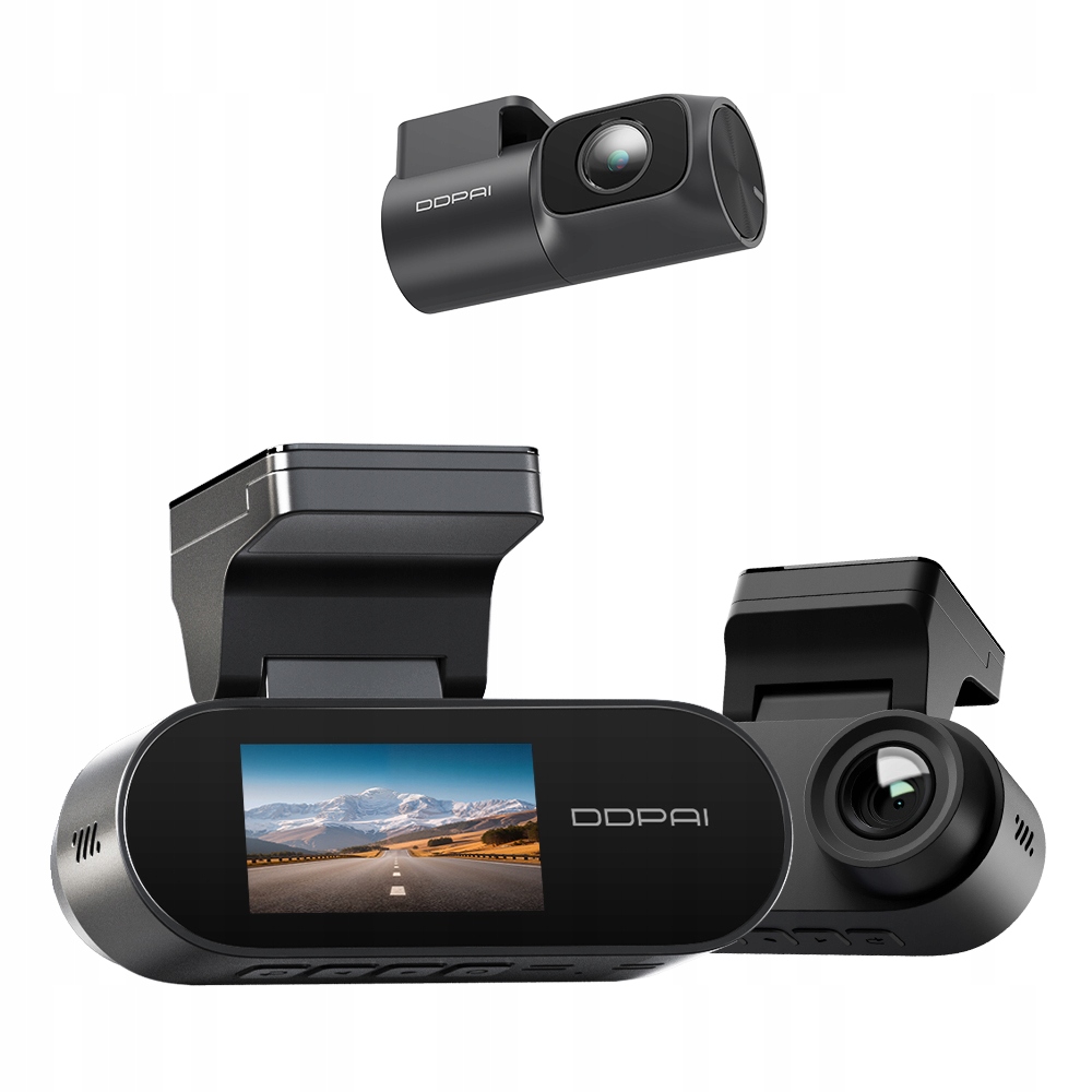 Automobilová Kamera Ddpai Videorekordér N2 Dual 2K Wifi Bt 1,9" Zadní