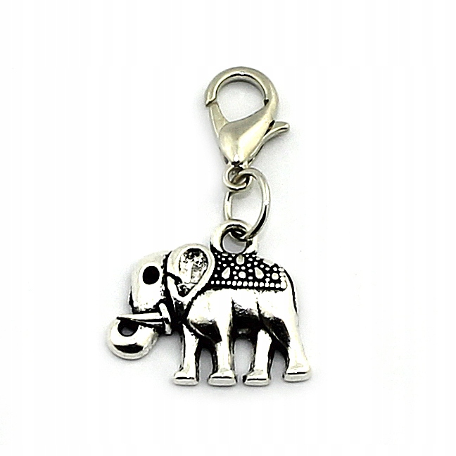 

Zawieszka Do Bransoletek Charms Słoń Prezent
