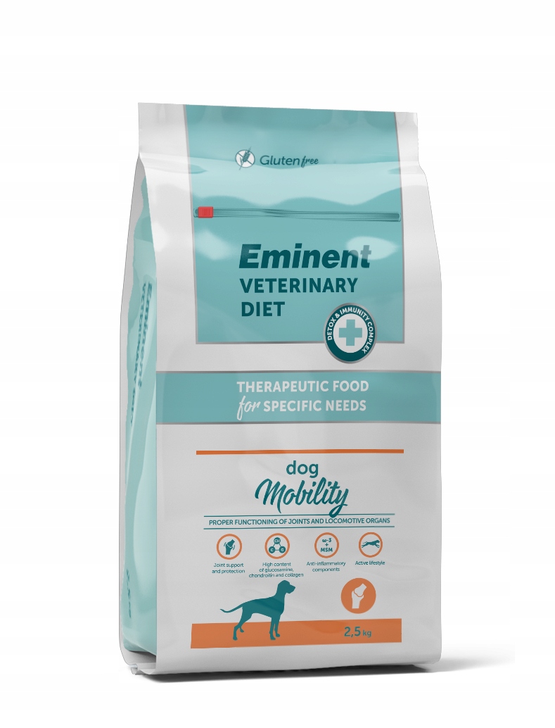 Krmivo pro psy trpící problémy s klouby Eminent Dog Mobility 2,5k