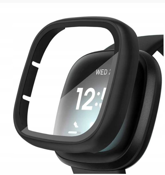 

Pełne Etui Szkło do Fitbit Versa 3