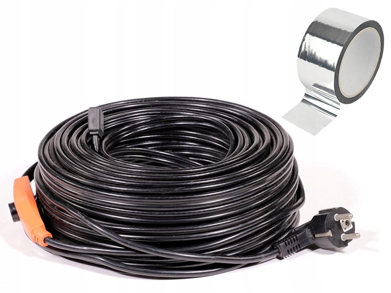Vykurovací Kábel 36 m Vykurovací Kábel S Termostatom