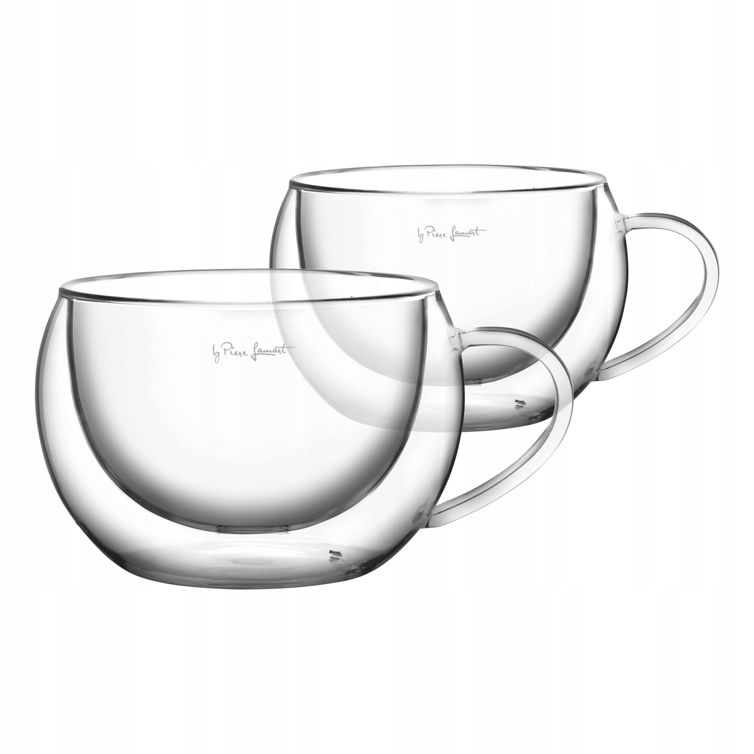 SZKLANKI TERMICZNE PODWÓJNE DNO CAPPUCCINO LT9012 LAMART 270ML