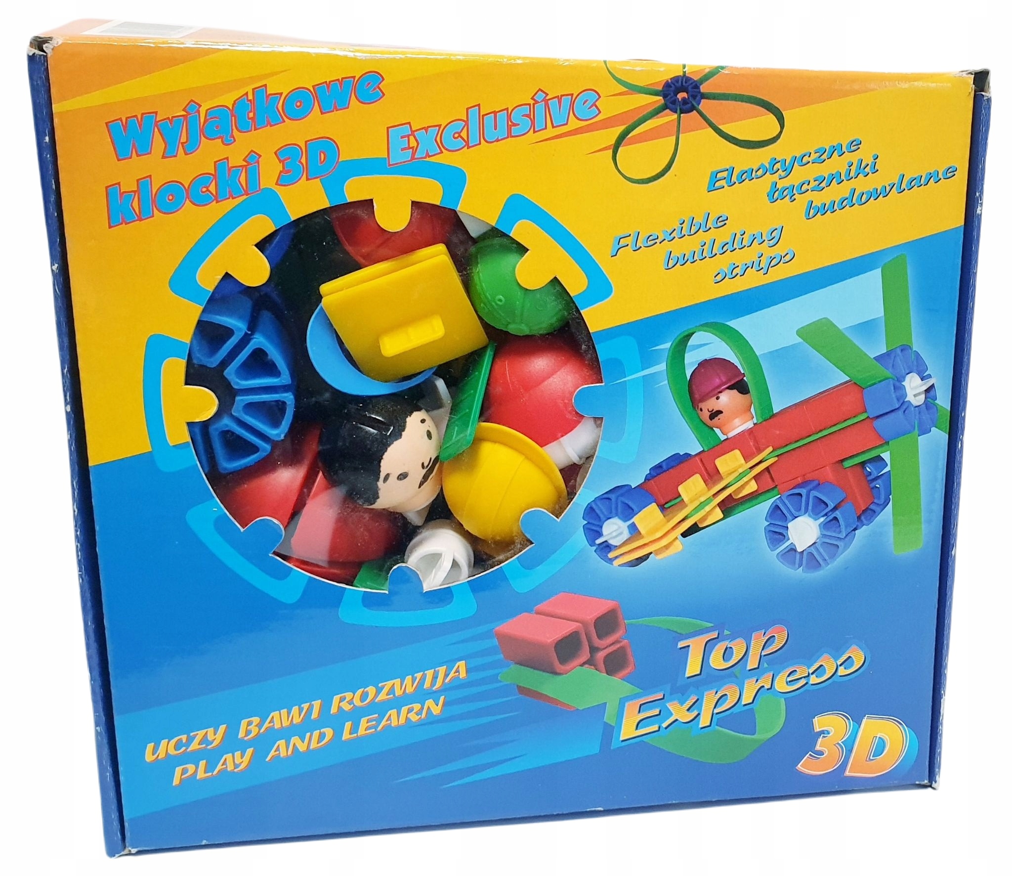 

Klocki konstrukcyjne 3D Top Express 65 elementów
