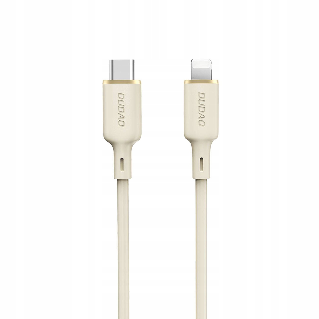 Kabel Dudao L7SCL Usb-c Lightning 30W 2m beżowy