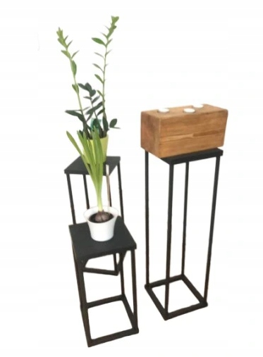 

Kwietnik Loft 70 58 43 stojak na kwiaty nowoczesny