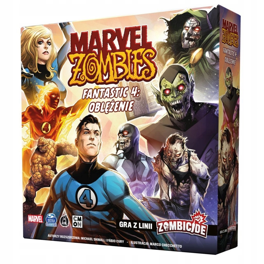 Gra Marvel Zombies: Fantastic 4 dodatek Portal Games