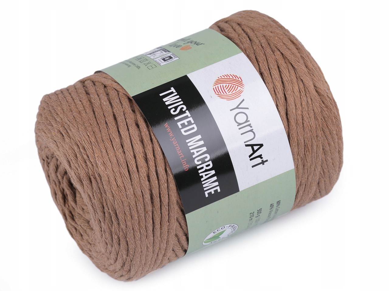 Vlna Twisted Macrame 500 g na rozčesávání