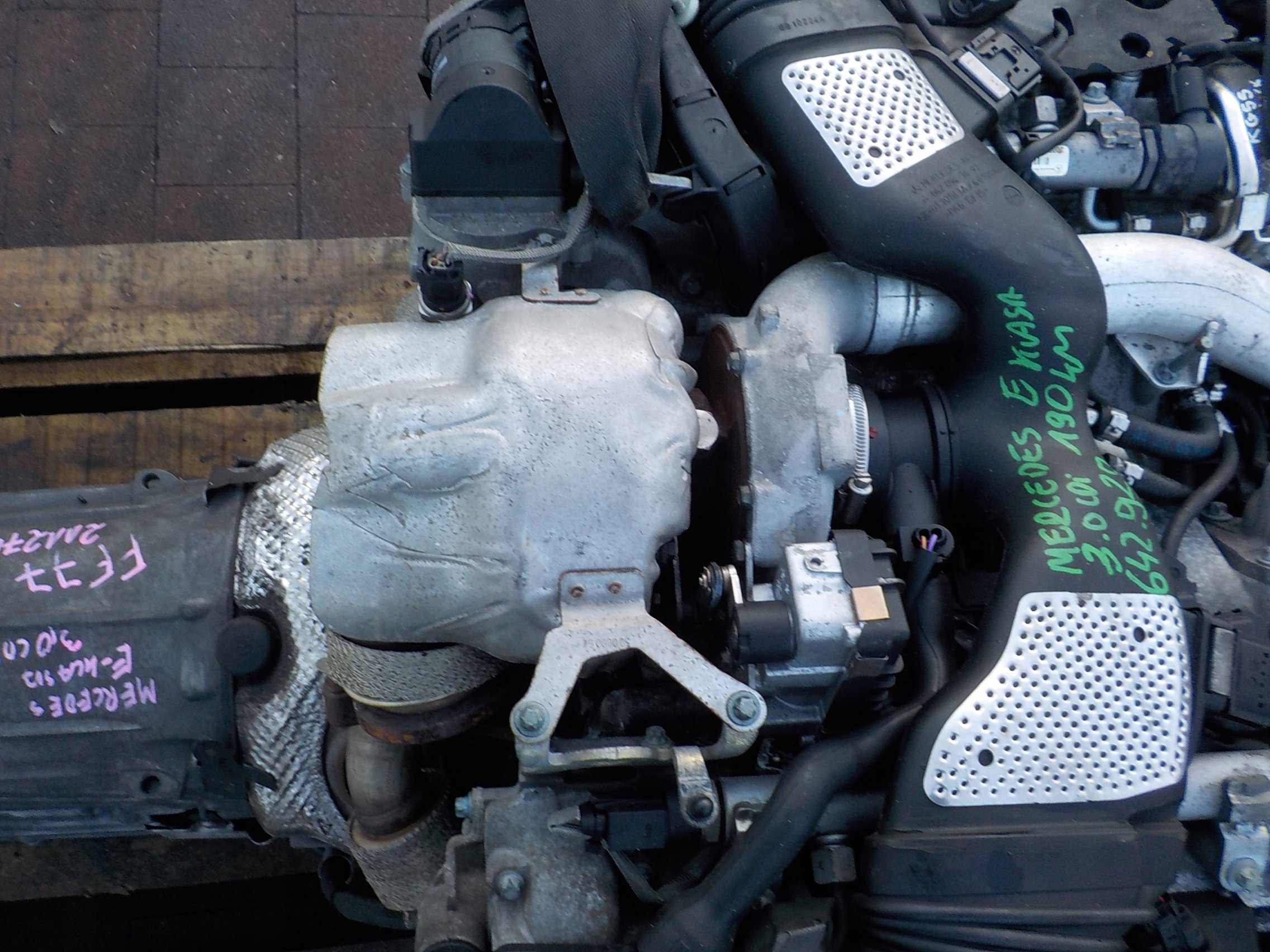 MERCEDES W211 05r W219 CLS 3.0 CDI 190KM Двигатель 642920 комплектный