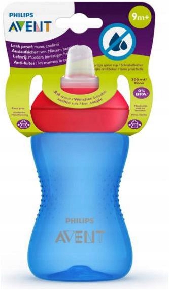 Avent Kubek z ustnikiem niebieski 9m+ 300ml