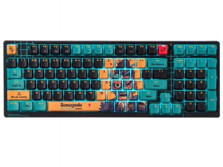 A4TECH Bloody AT98 Renegade 98K Mechanická Rgb Alpha Optické Usb