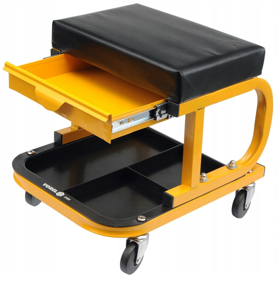 

Vorel Krzesło Warsztatowe Taboret Z Szufladą