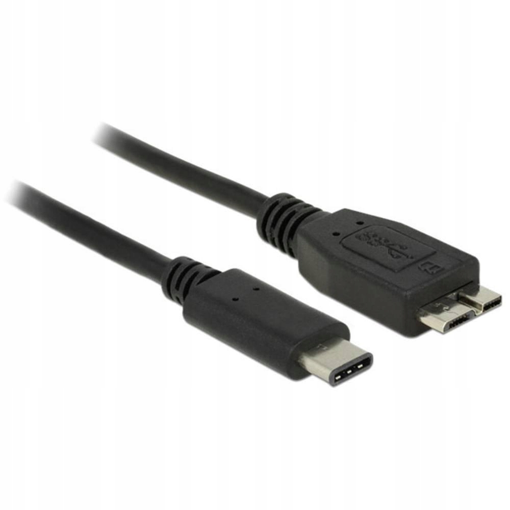 Kabel USB-C - microUSB Delock 83676 0,5 m czarny