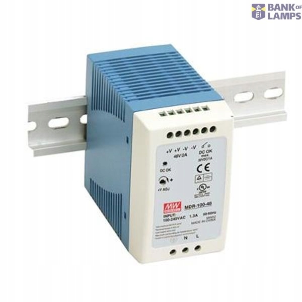 Mean Well napájecí zdroj Din 12 V 7,5 A 100 W MDR-100-12