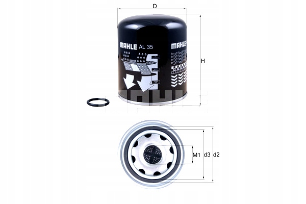 OSUSZACZ POWIETRZA KNECHT KNECHT Producent części Knecht