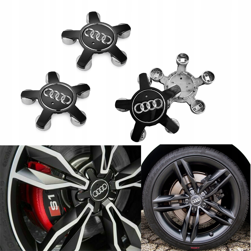 

Audi Dekielek Dekielki Kapsle Dekiel 135MM 4szt