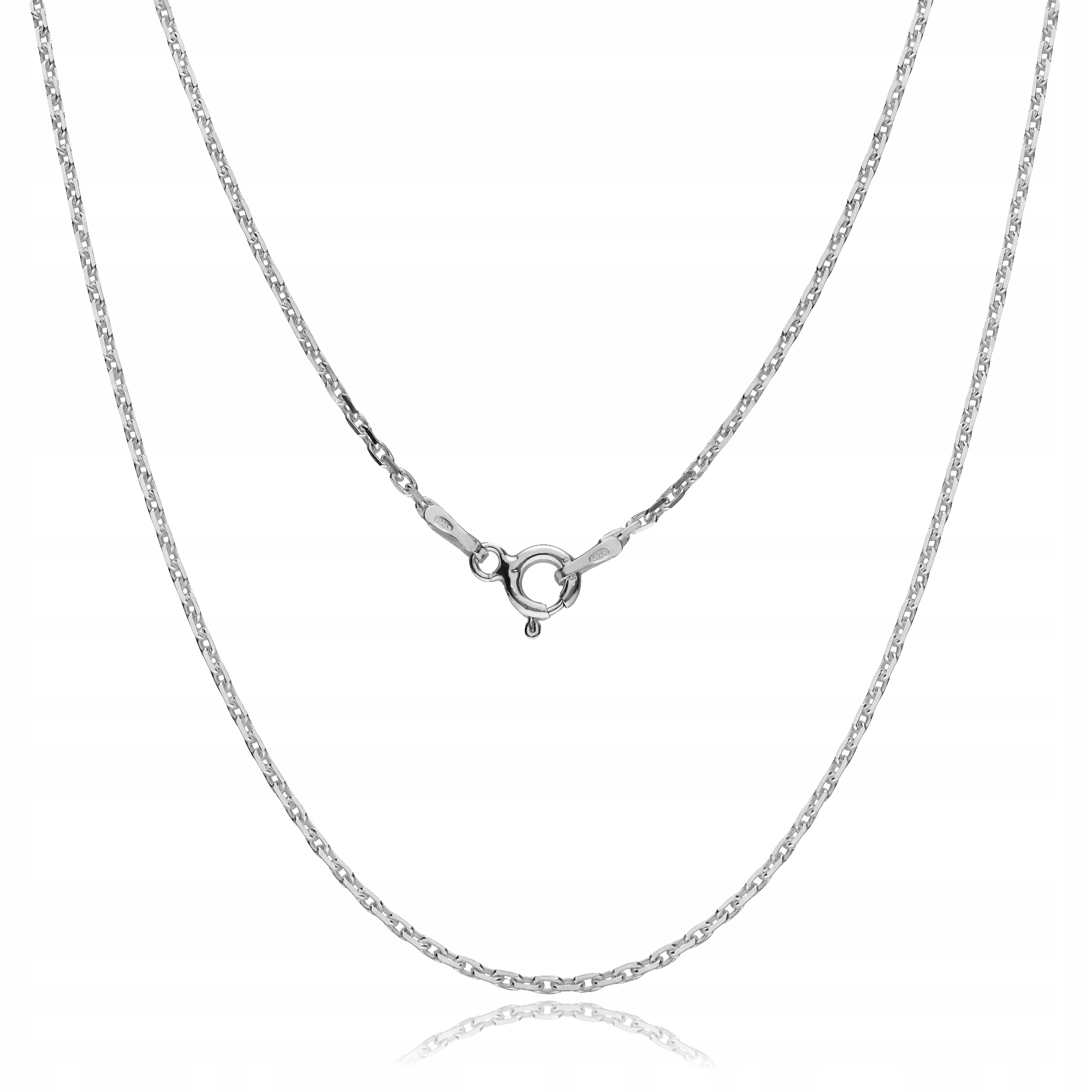 Řetízek Ankier Stříbrný Řetěz Dámský Pánský Stříbro AD5 1.4mm 70cm Ag925