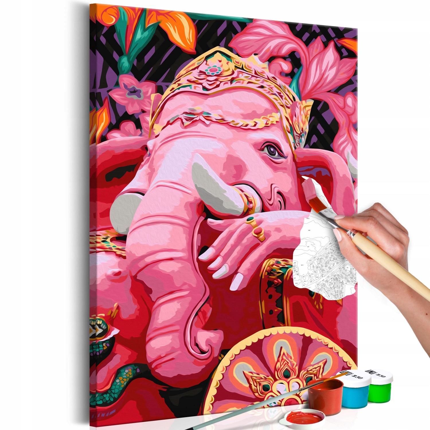 Obraz pro malování podle čísel Ganesha