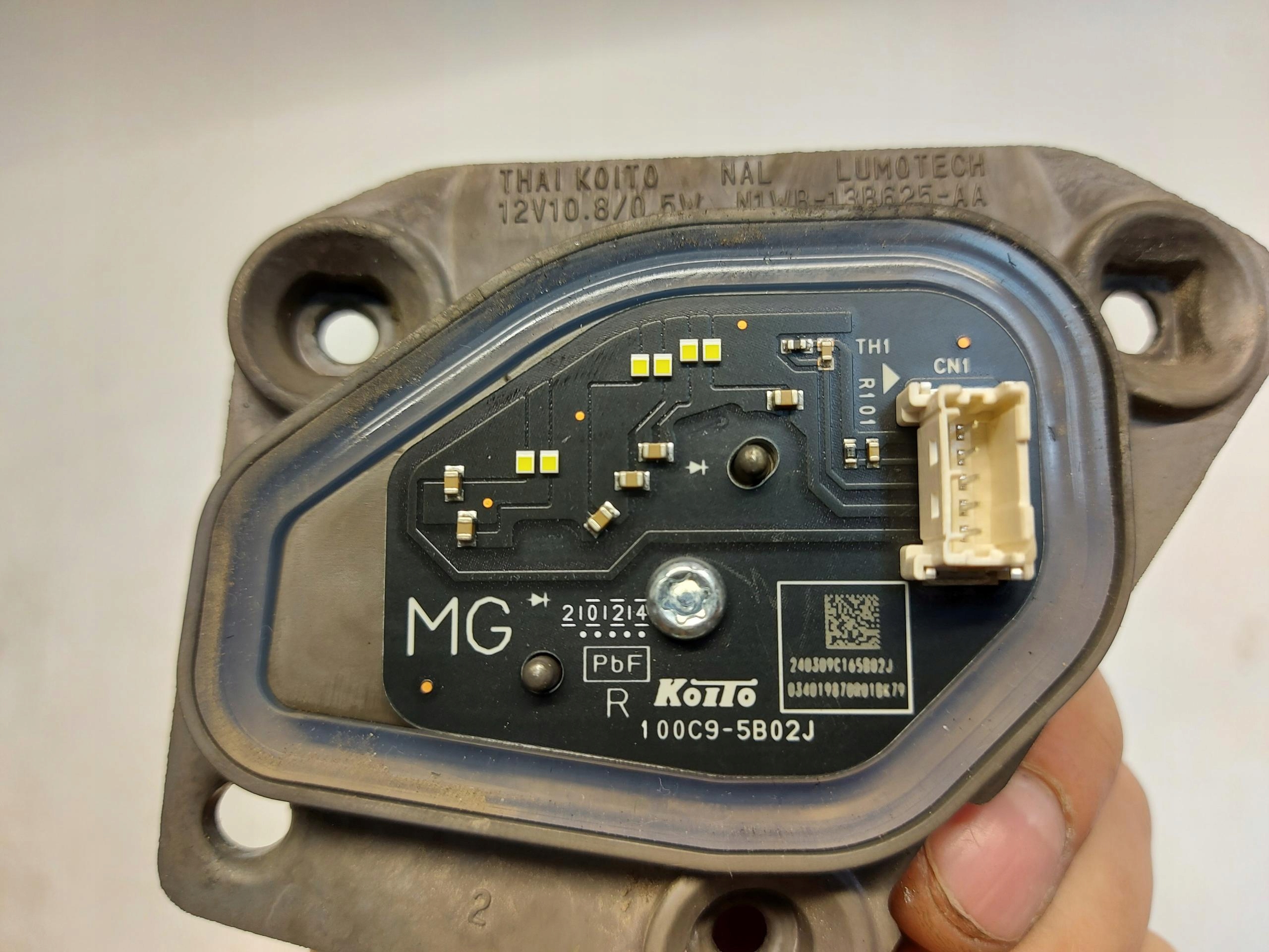 Ford Ranger VI 6 module control unit lights right front