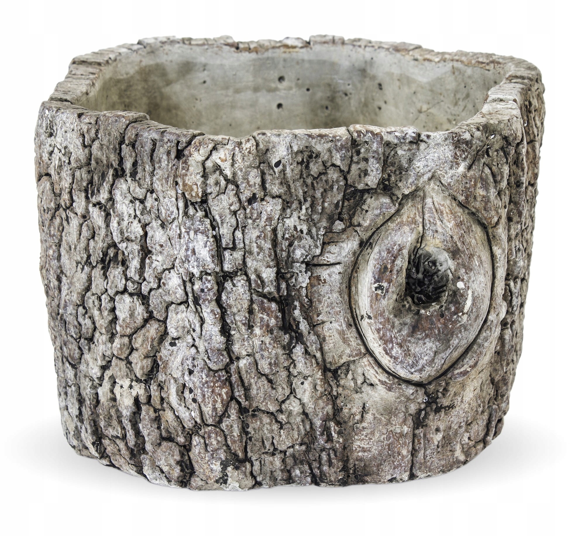 OSŁONKA CEMENTOWA DRZEWO SZARA 12x19x19 CM