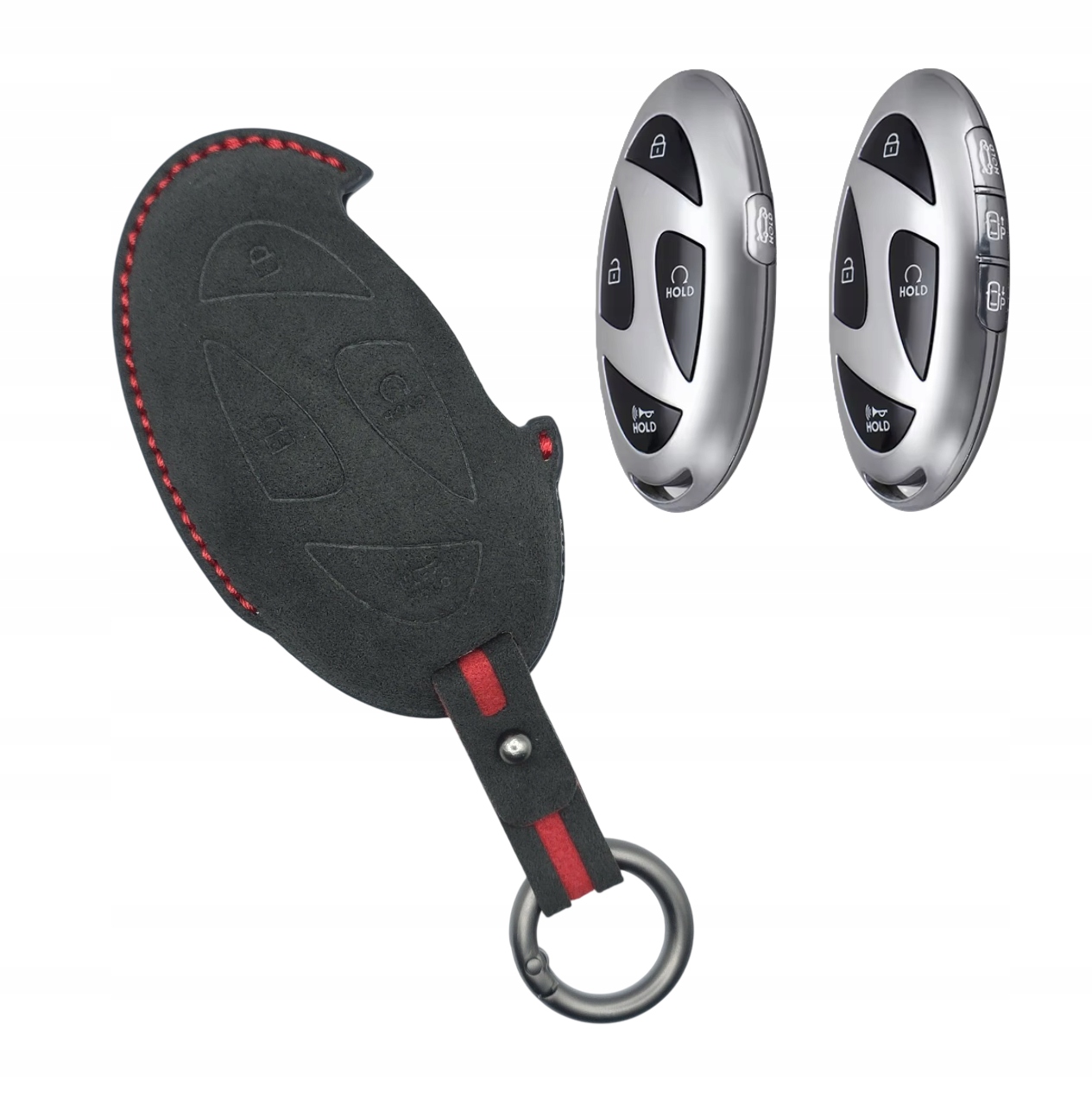 Etui pokrowiec brelok klucz Hyundai Tucson Kona Santa Fe Ionic 5 6 7 9 7-p